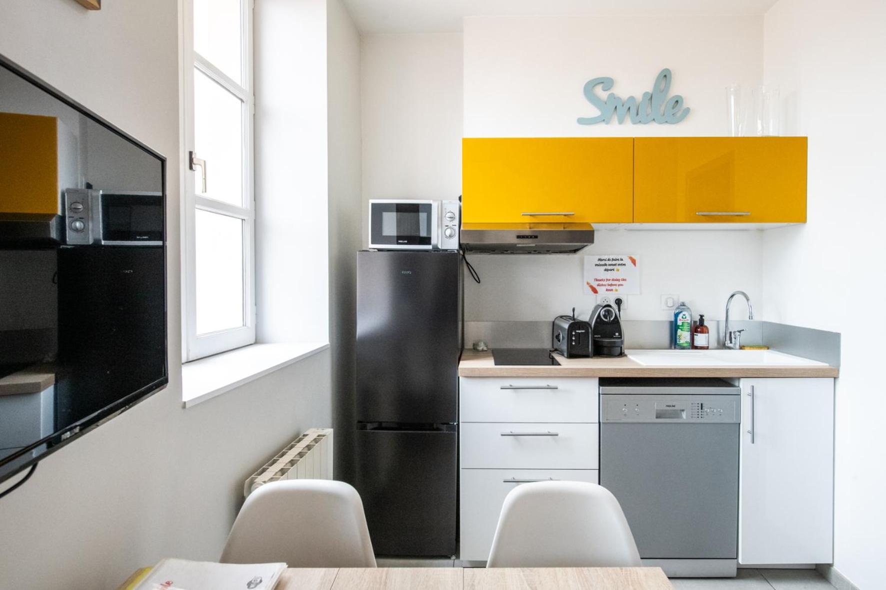 Duplex Scandinave A Cosy Et Calme - Lyon Part-Dieu Exterior photo